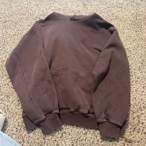 Abercrombie & Fitch Women's Brown Crewneck Sweater